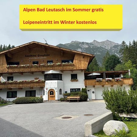 Appartamento W2 Haus Ganghofer Leutasch Esterno foto